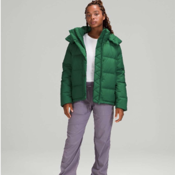 Lululemon Wunder Puff Jacket Everglade Green 10 - Picture 1 of 10